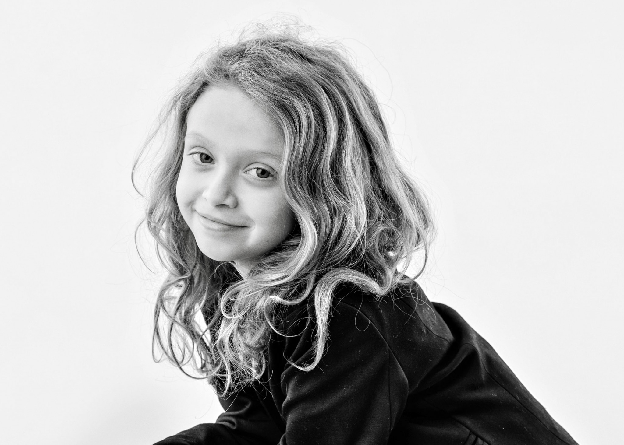 portrait fille studio