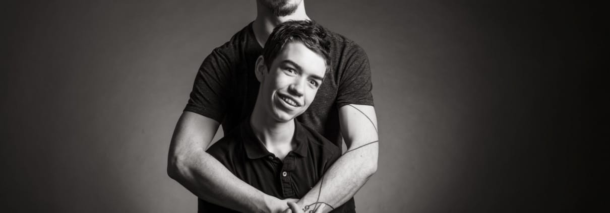 potrait noir et blanc studio luxembourg