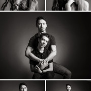 potrait noir et blanc studio luxembourg