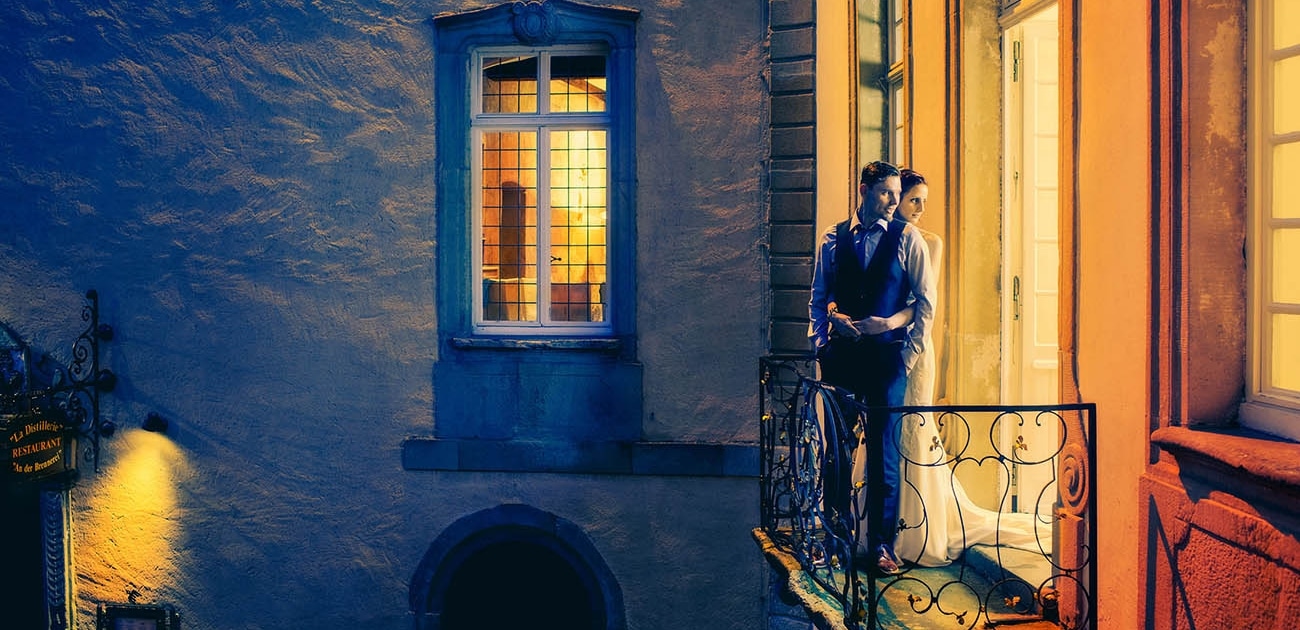 photographe mariage bourglinster luxembourg maraige de nuit au chateau de bourglinster