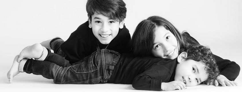 portrait 3 enfants