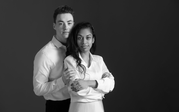 couple amoureux de saint valentin à luxembourg