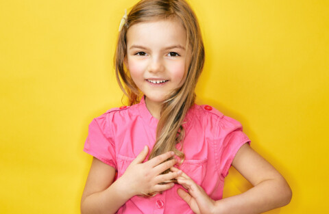 sourire d'enfant