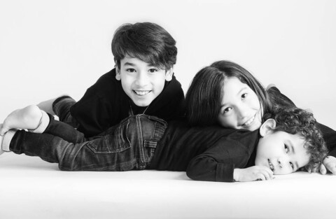 portrait 3 enfants